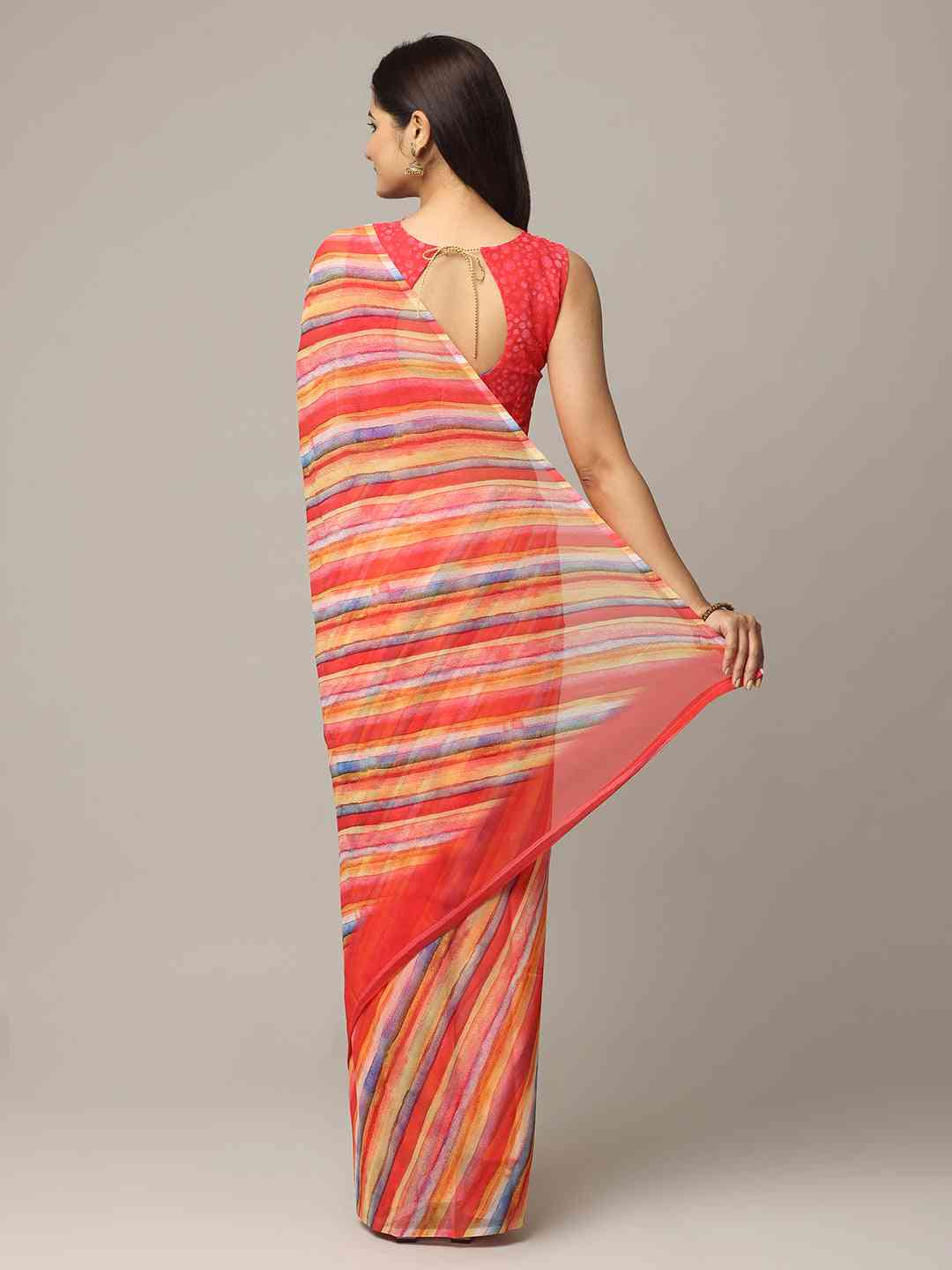 Lehriya Soft Georgette Digital Print Saree