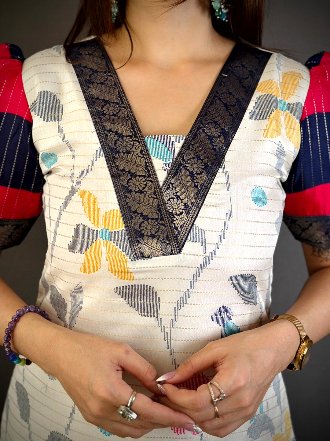 Classic Kota Doriya Ethnic Kurti