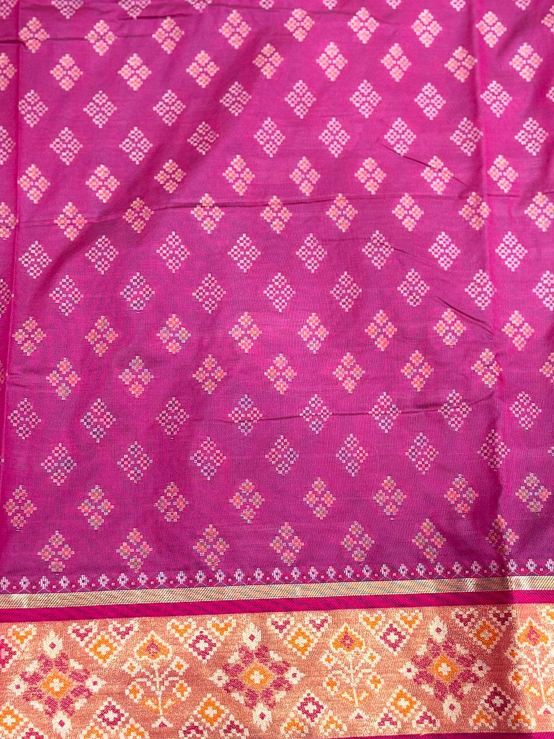 Rama Pochampally Patola Soft Silk Saree