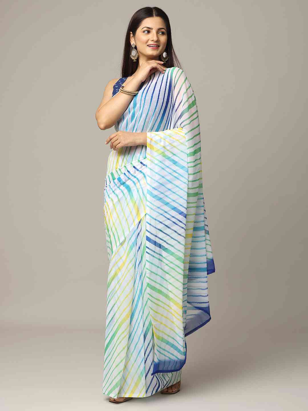 Lehriya Soft Georgette Digital Print Saree
