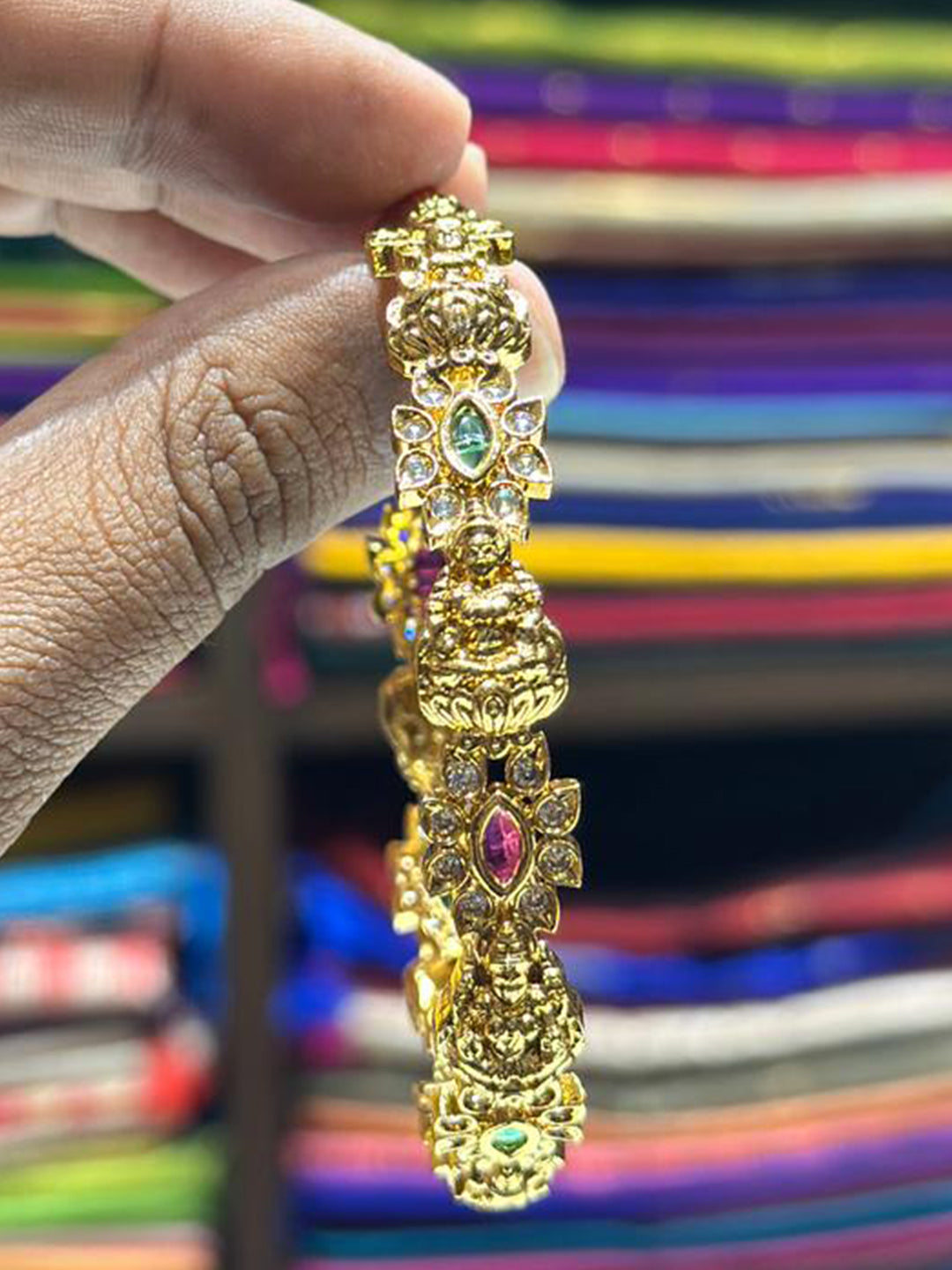 Antique Gold Heritage Bangle