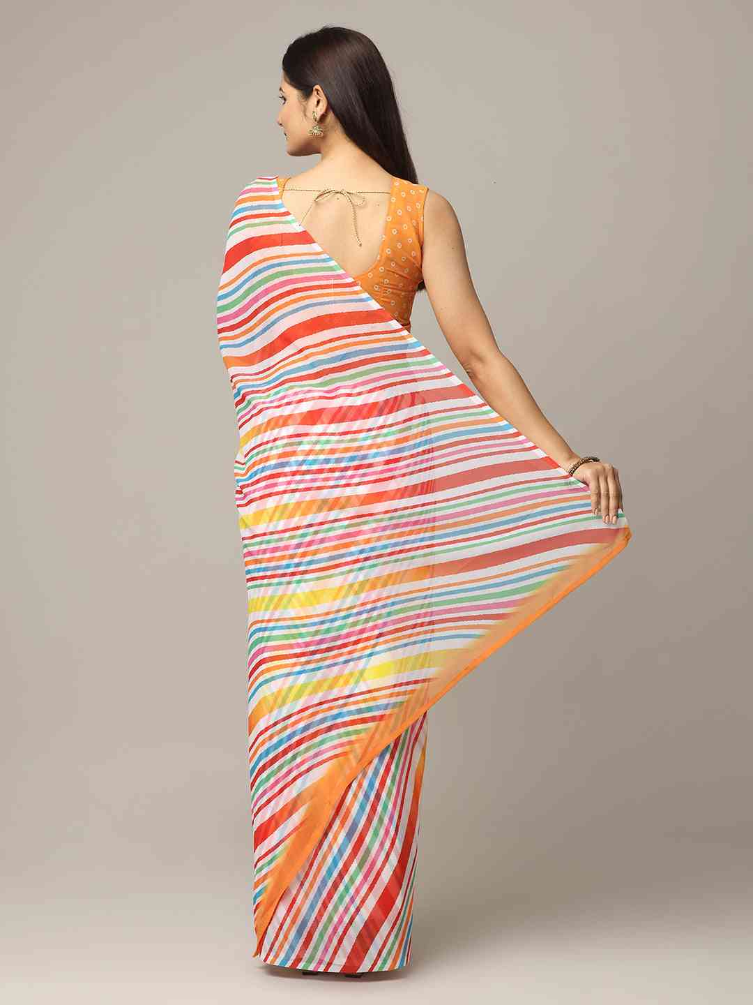 Lehriya Soft Georgette Digital Print Saree