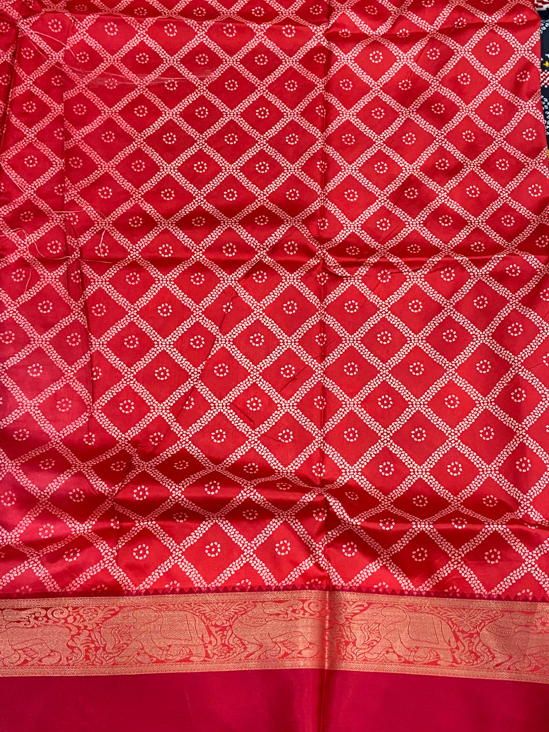 Vibrant Navy Blue Banarasi Kalamkari Silk Saree