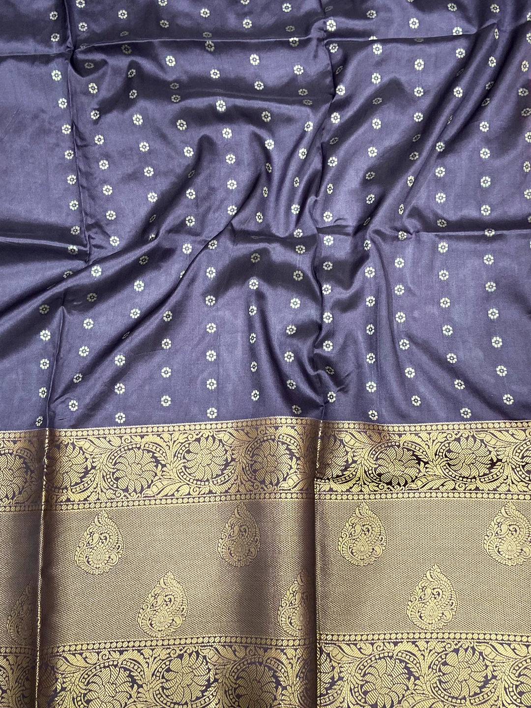 Pink Digital Elephant Motifs Banarasi Saree