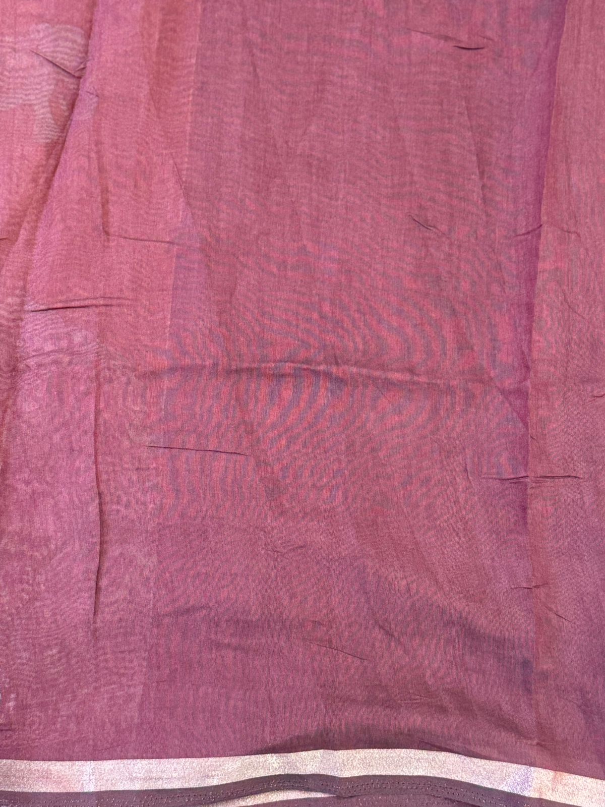 Yellow Mul Kalamkari Printed Saree