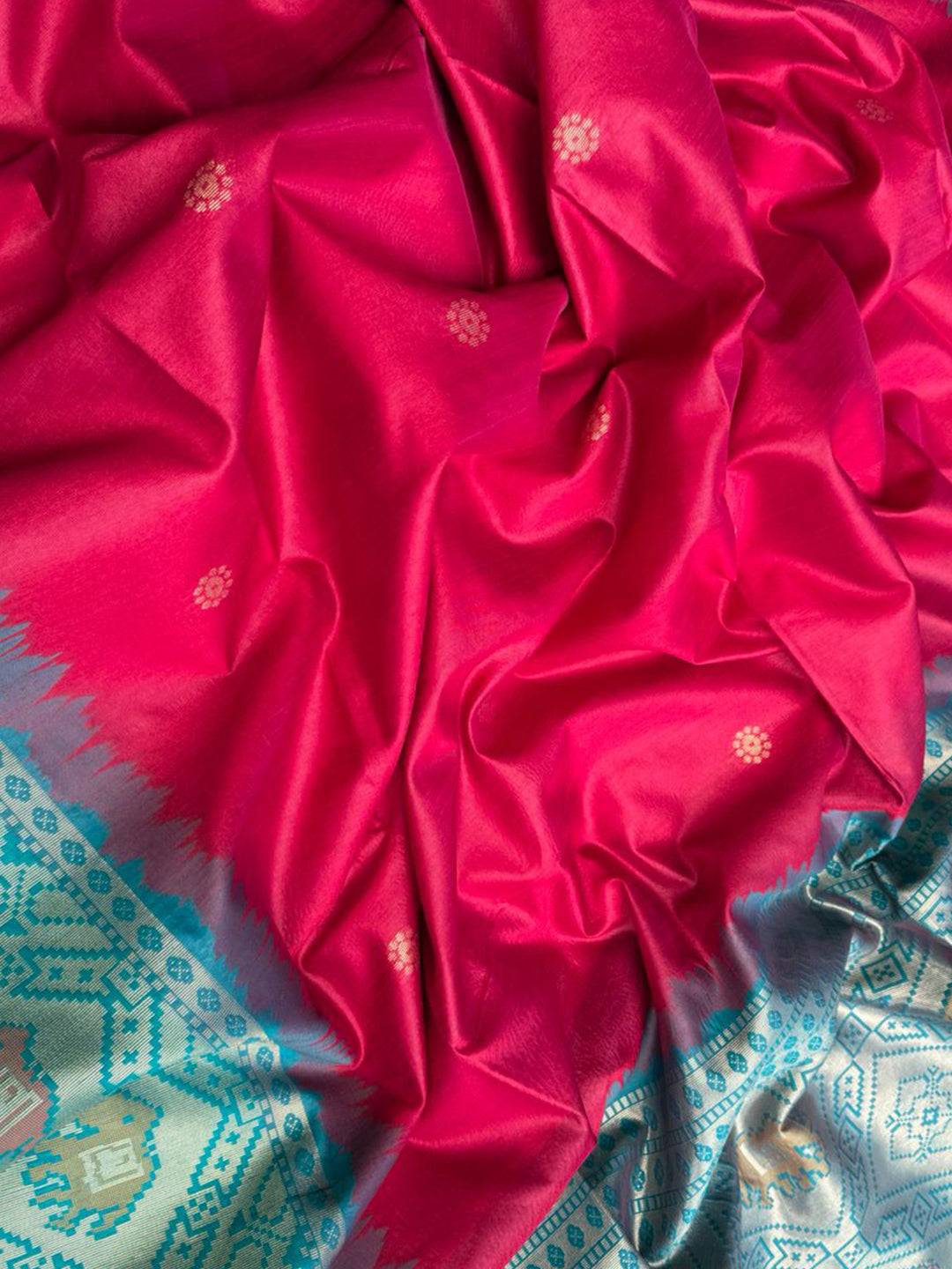 Radiance Red Silk Zari Weaving Saree