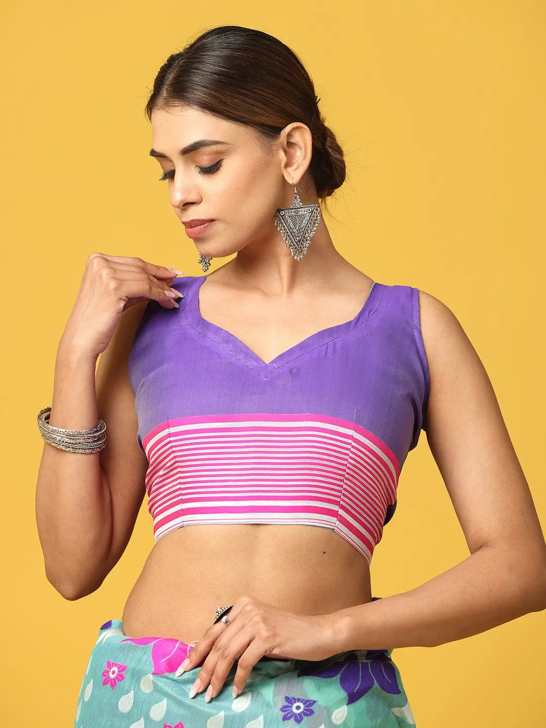 Dhakai Jamdani Light Weight Cotton Silk Saree