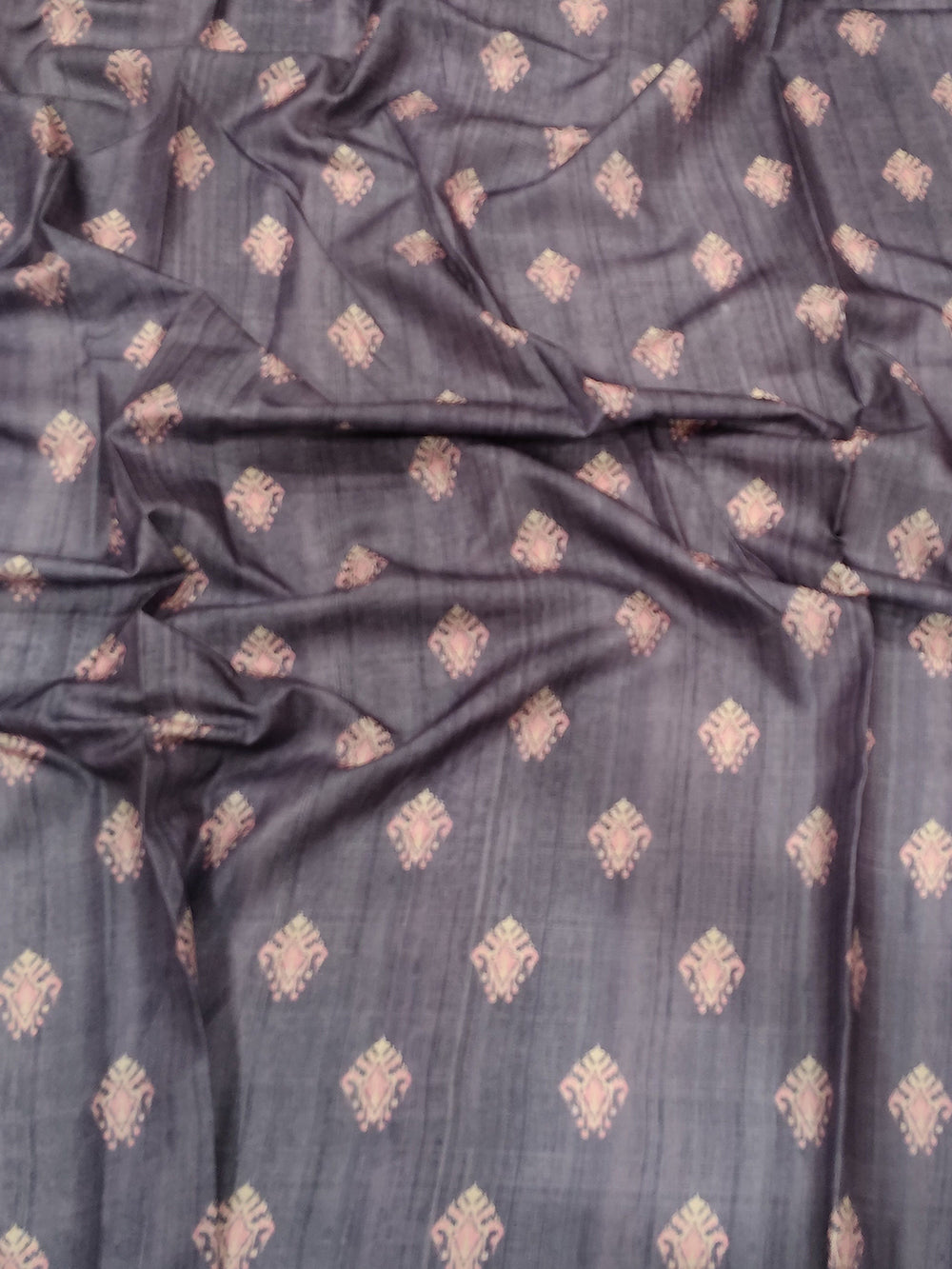 Purple Kalamkari Digital Printed Saree