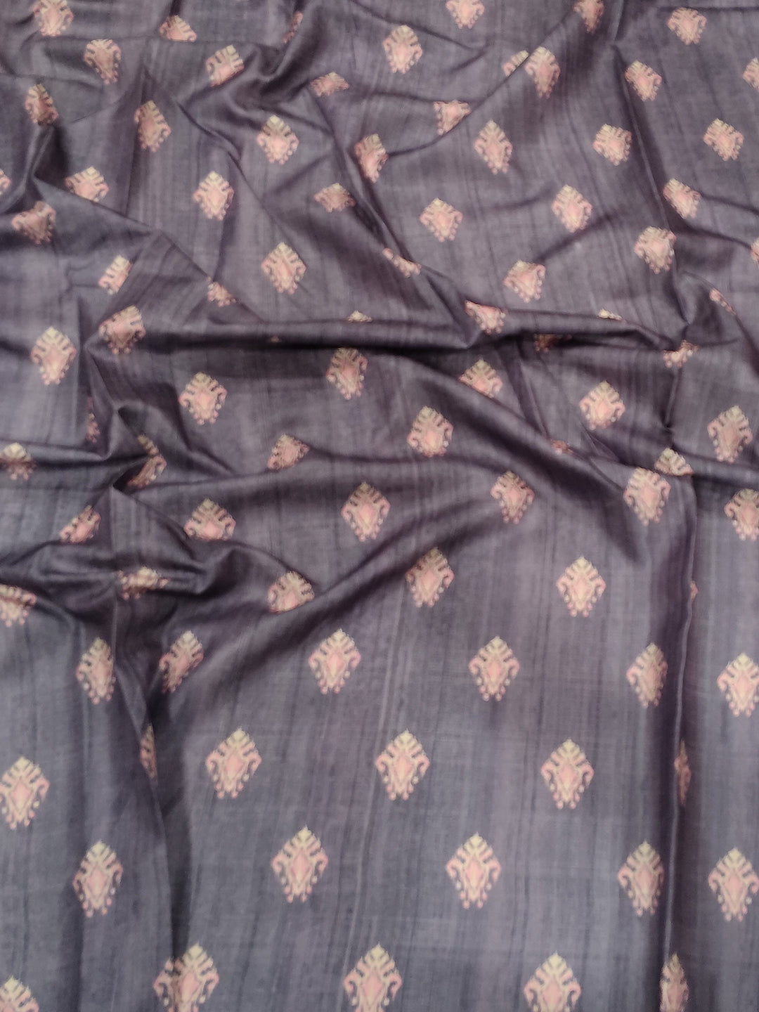 Purple Kalamkari Digital Printed Saree
