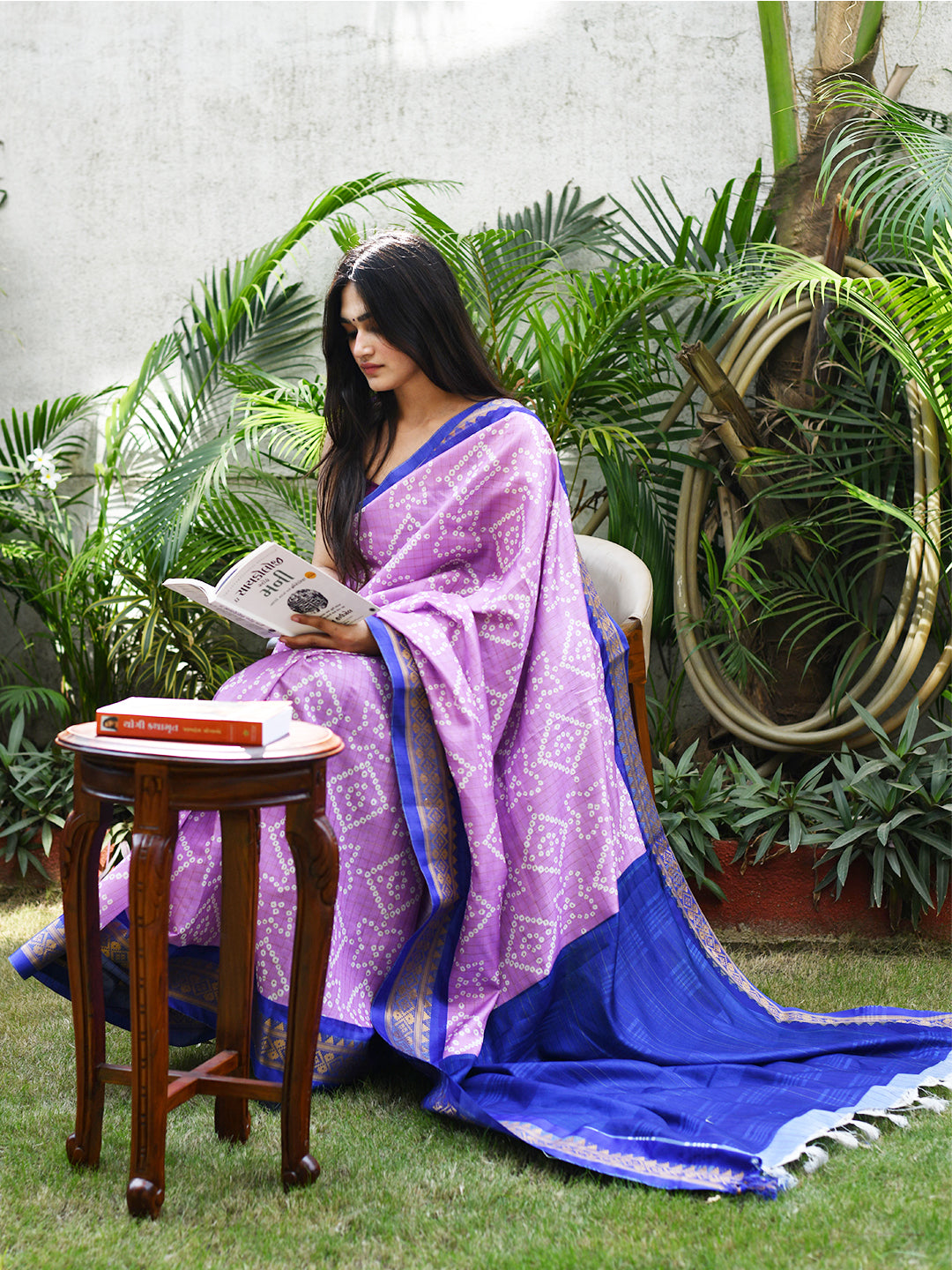 Fine Crafted Soft Silk Bandhej Print Saree