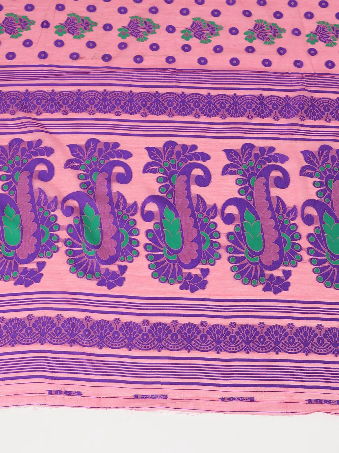 Dhakai Jamdani Light Weight Cotton Silk Saree