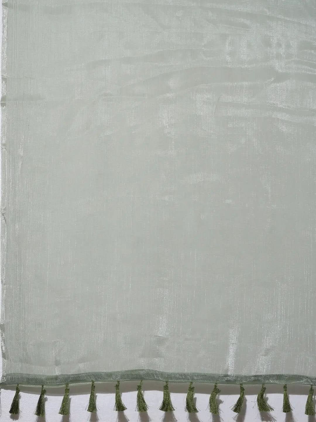 Chiffon Dual Tone Party Wear Designer Saree