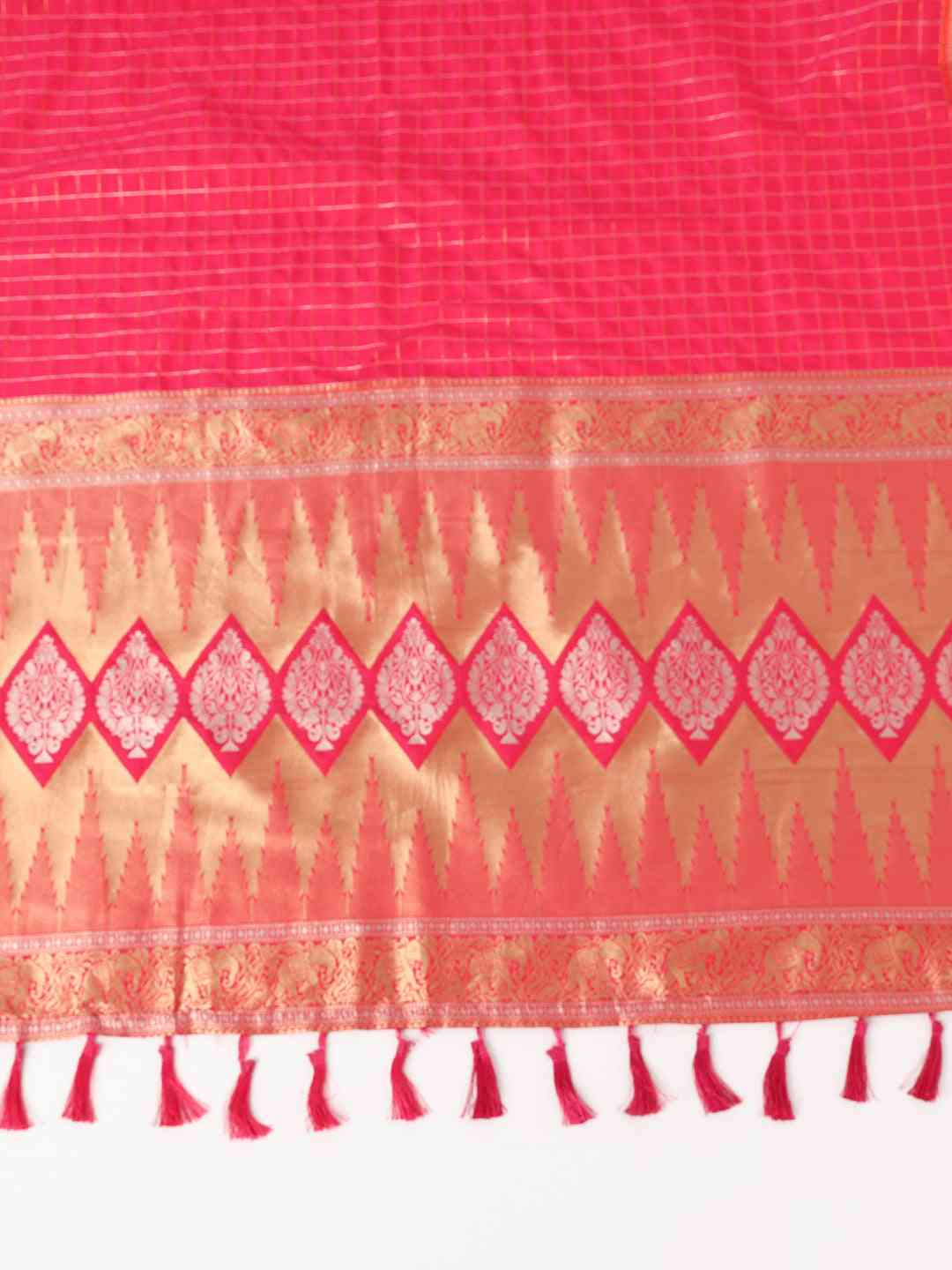 Elegant Soft Silk Zari Kanchi Banarasi Saree