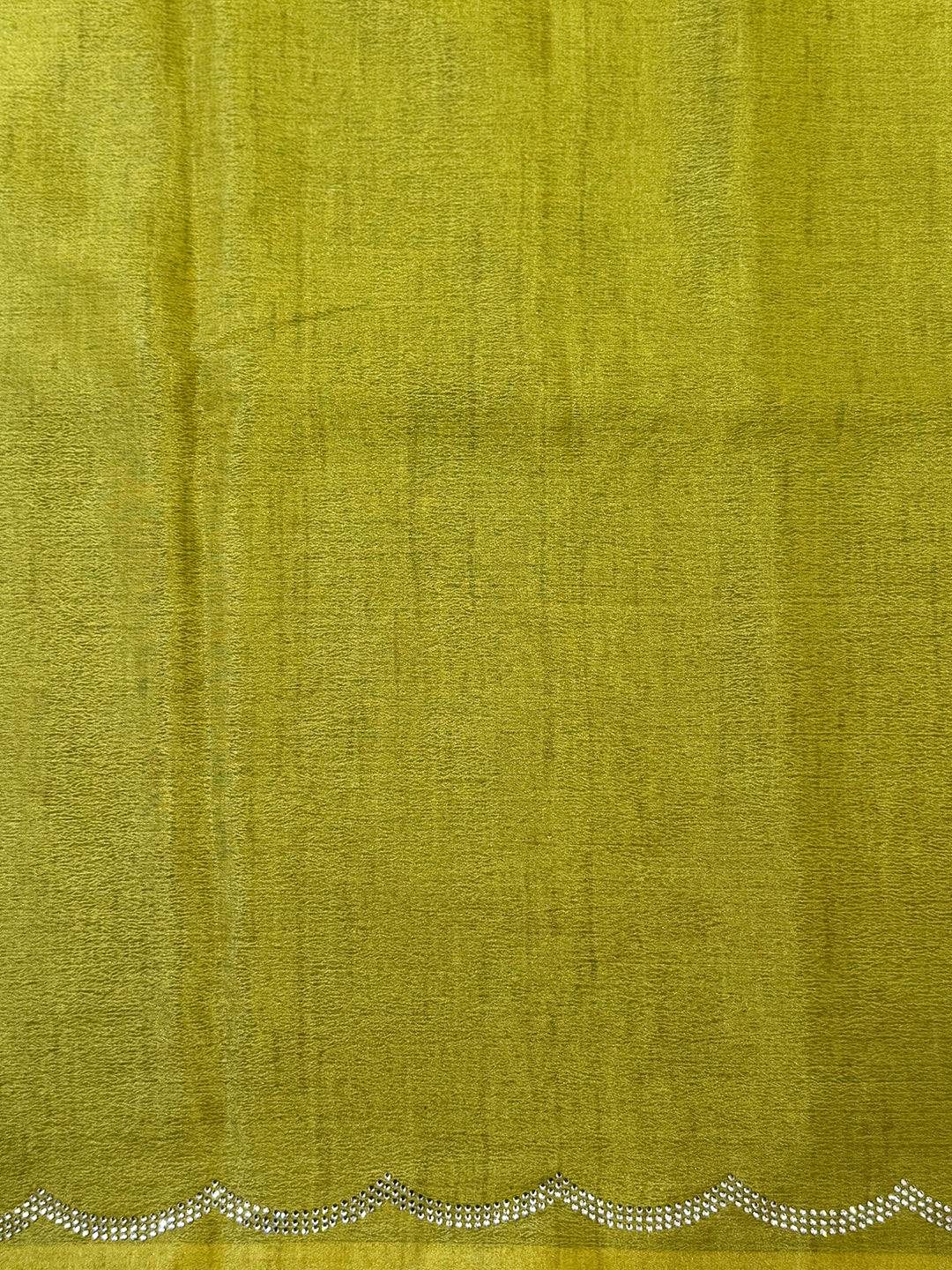 Radiant Ombre Chiffon Swarovski Saree