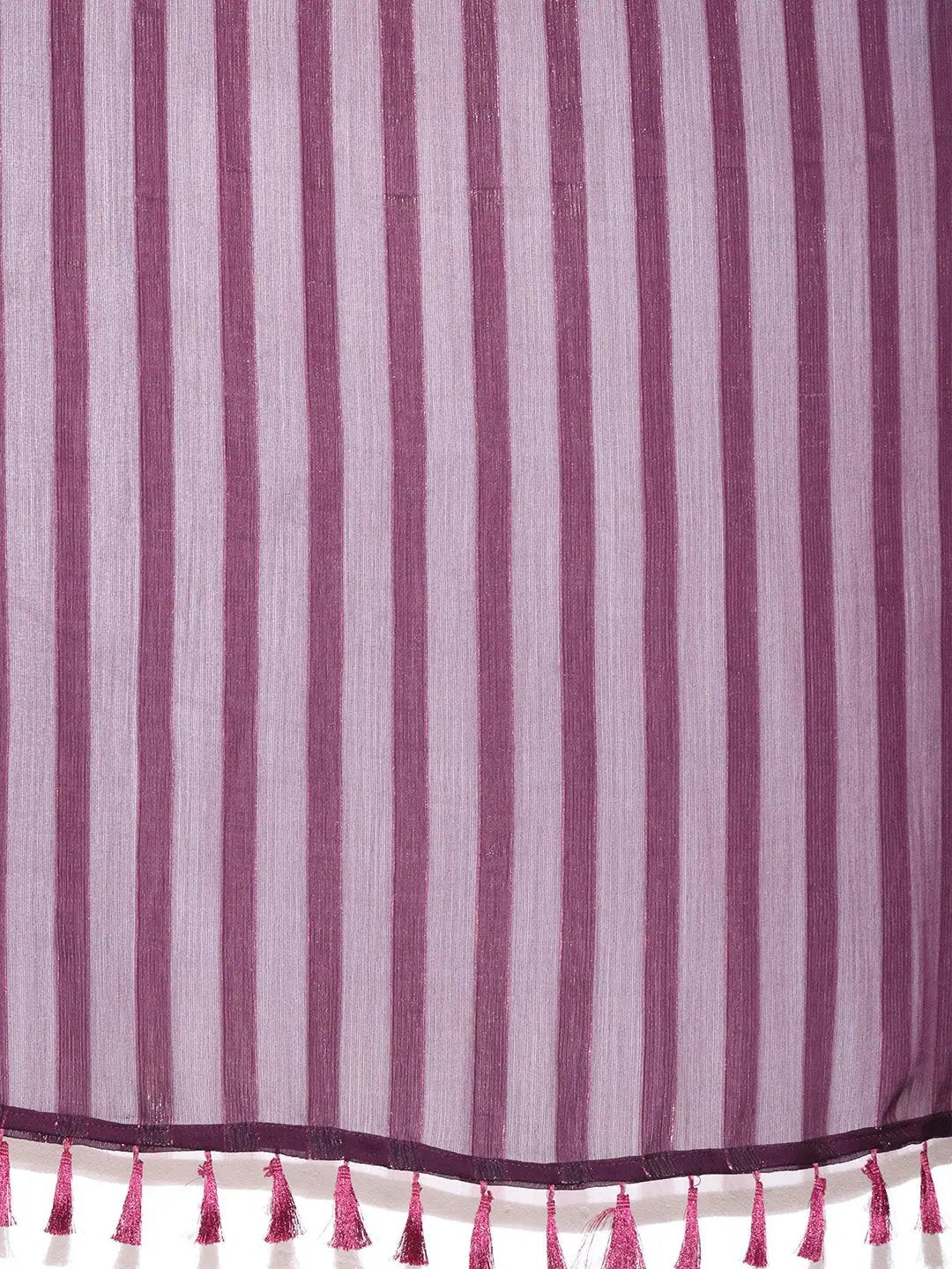 Pure Chiffon Dual Tone Designer Saree