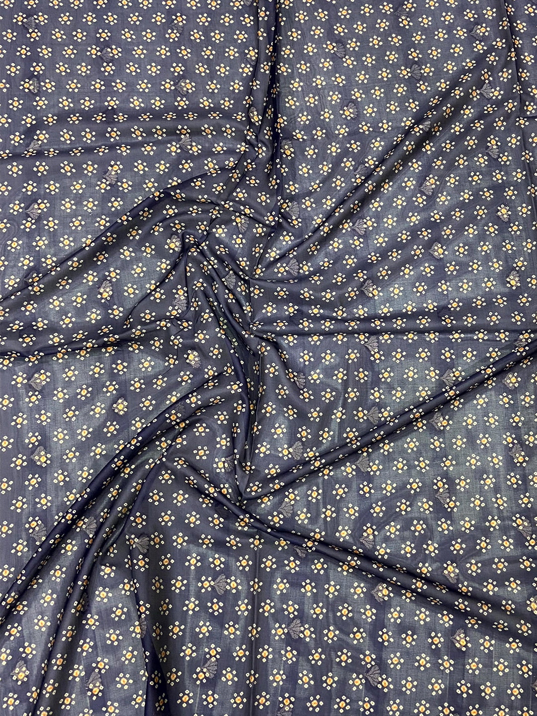 Lavender Kalamkari Ombre Crepe Silk Saree