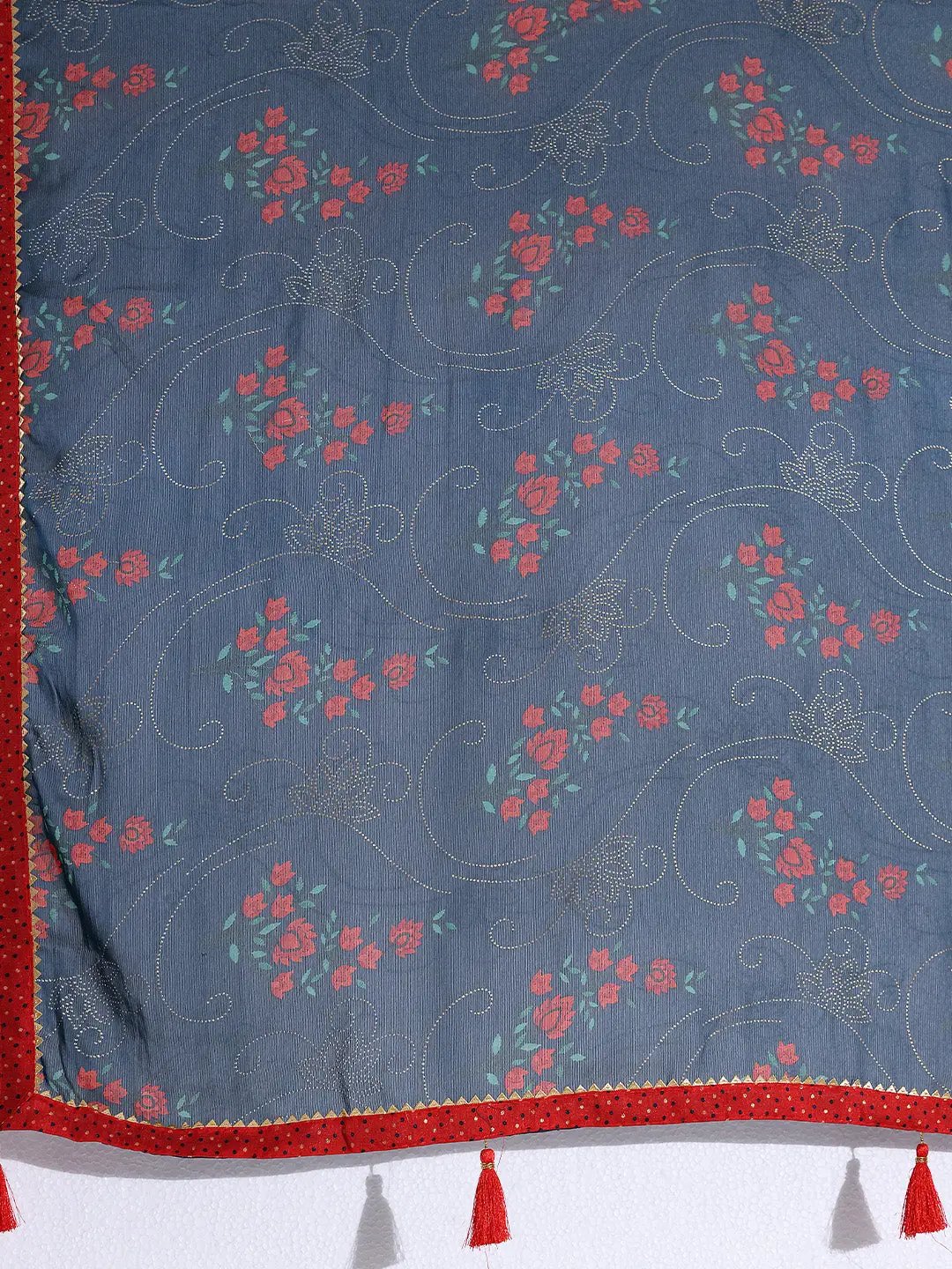 Soft Georgette Designer Saree Multi Colored Party Wear