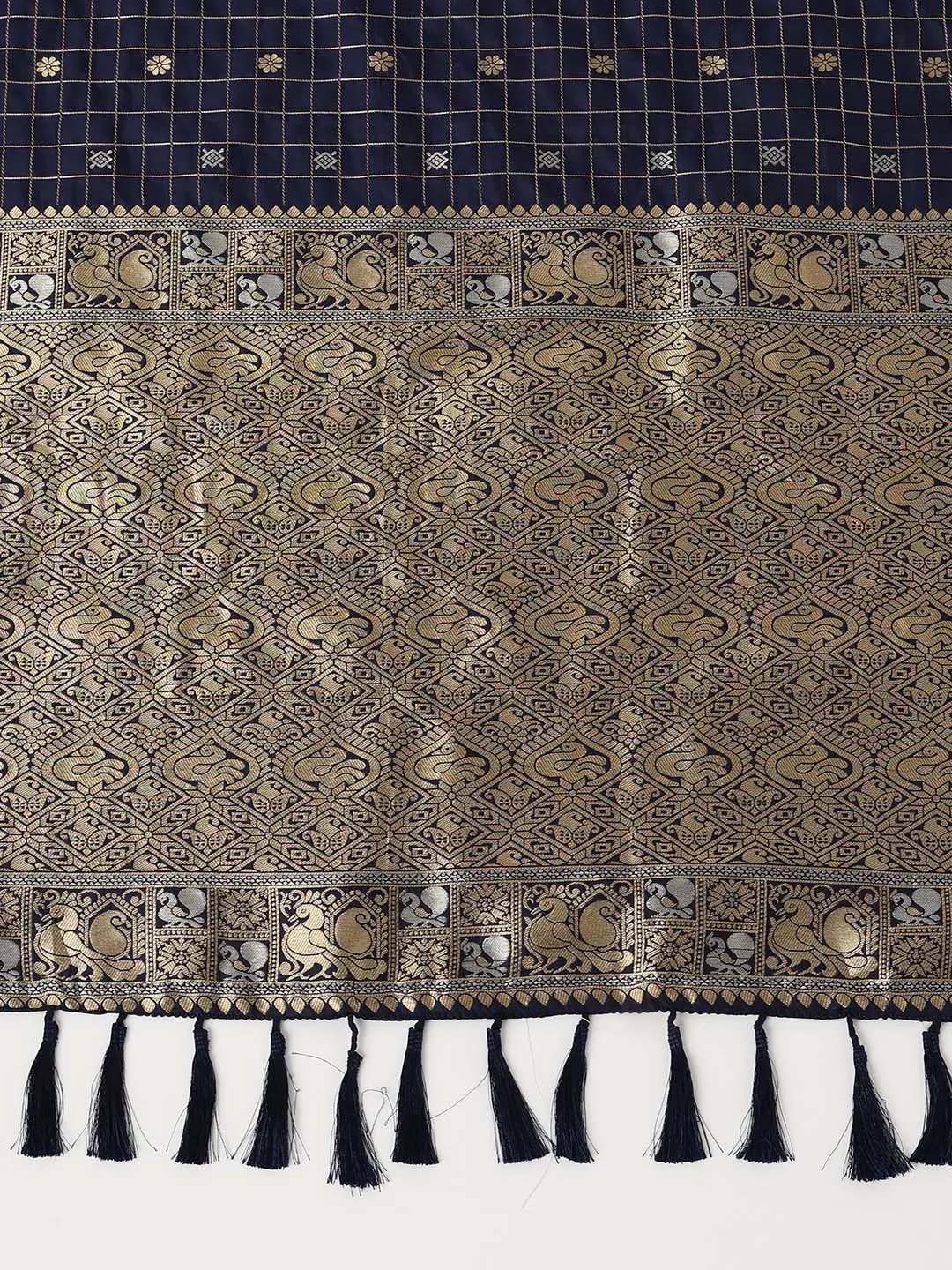 Soft Silk Woven Zari design Kanchi Banarasi Saree