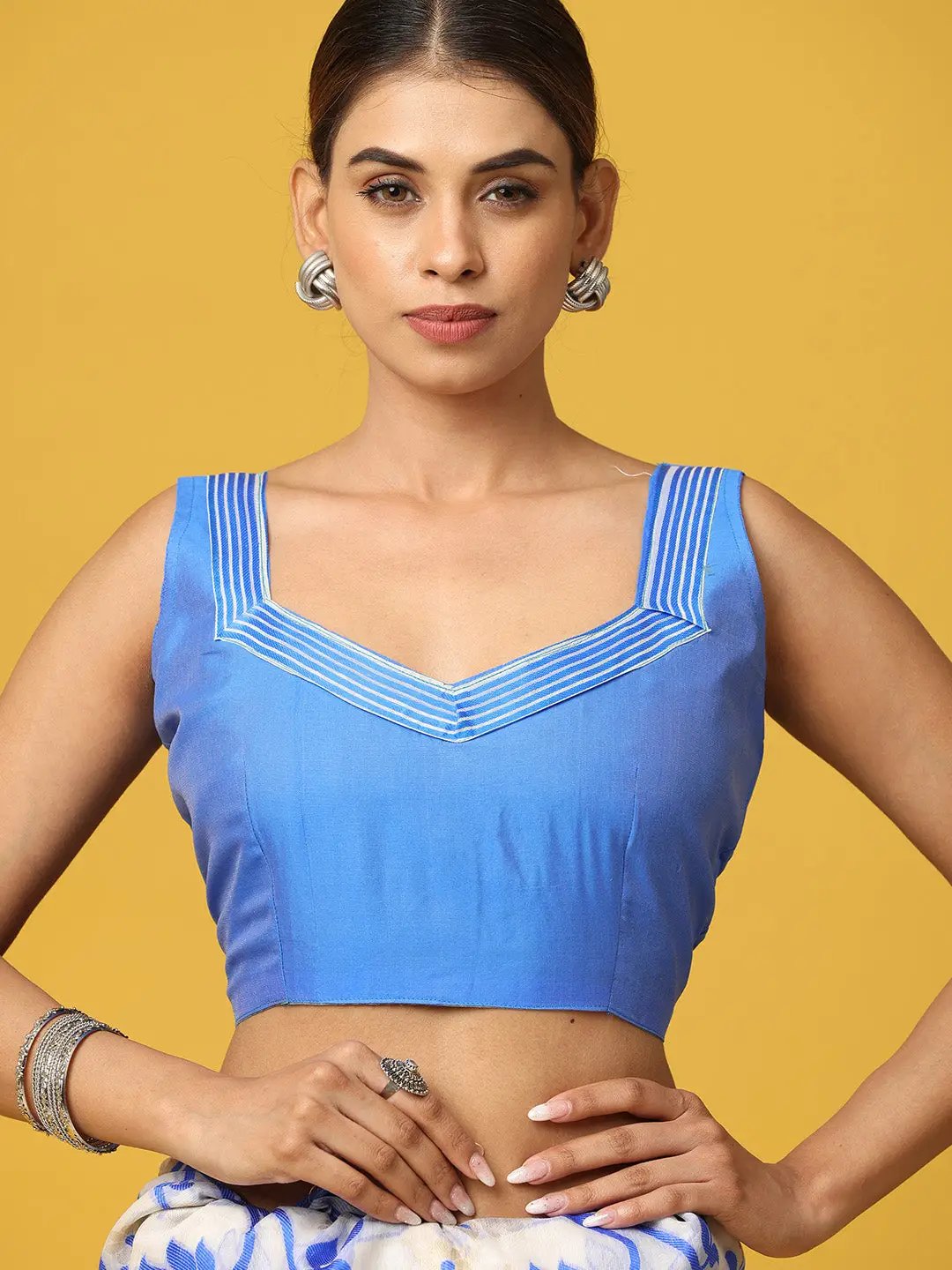 Dhakai Jamdani Cotton Silk Saree