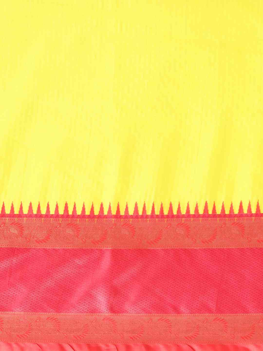 Ganga Jamuna Pattu Border Banarasi Soft Silk Saree