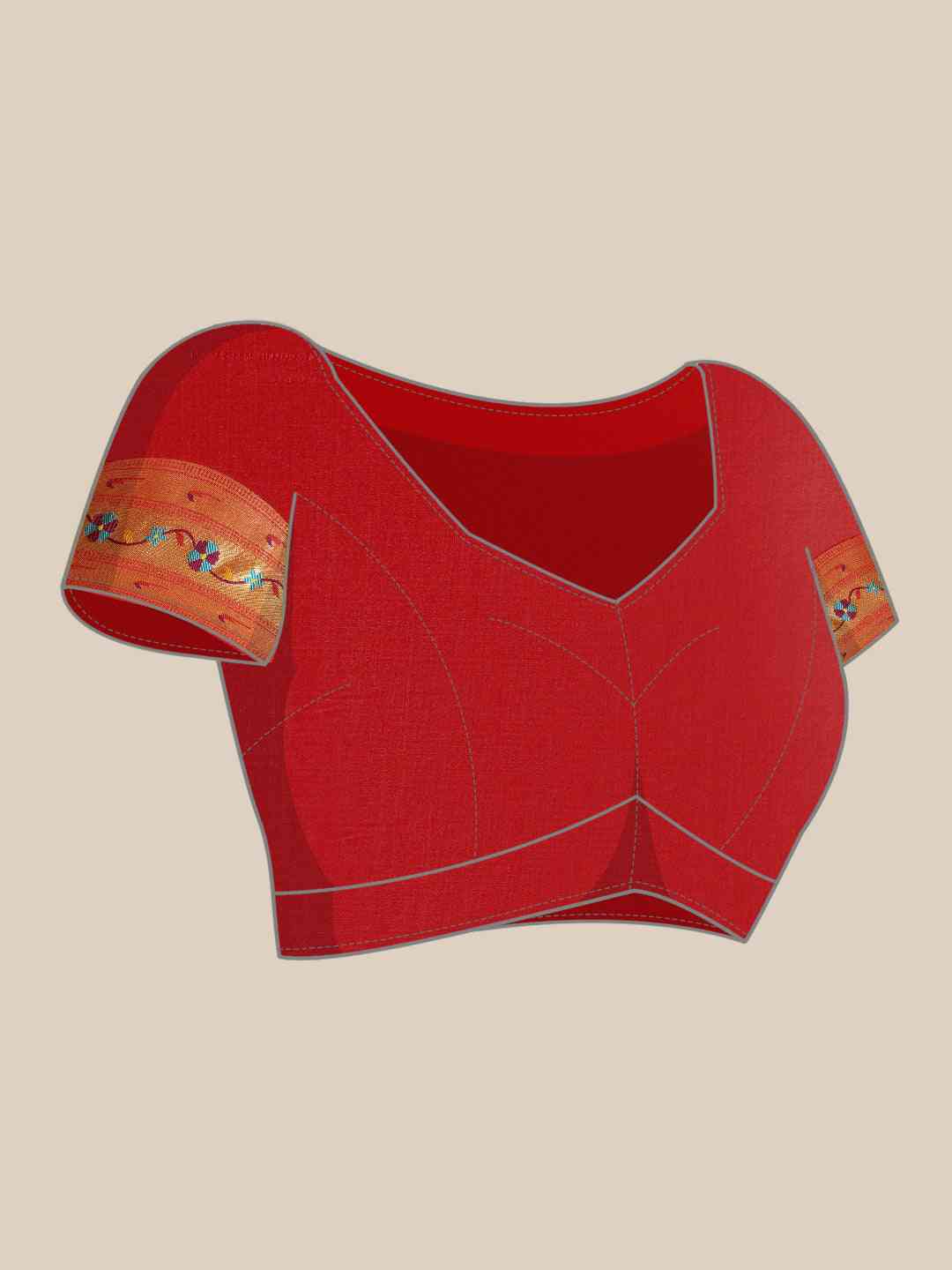 Exquisite Yevla Paithani Minakari Work Silk Saree