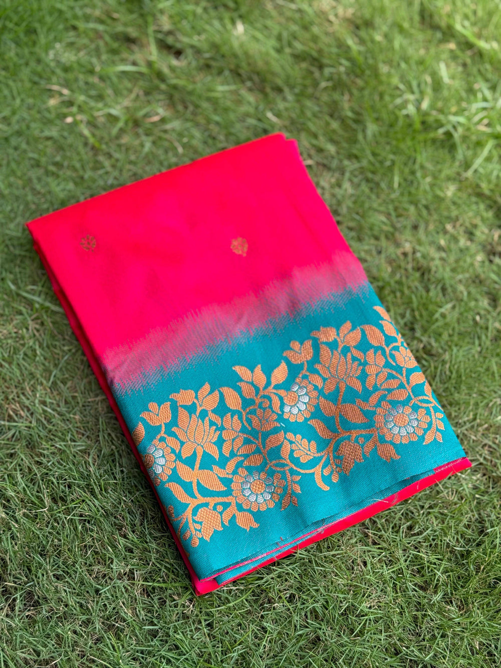 Pink Soft Silk Kanjivaram Saree