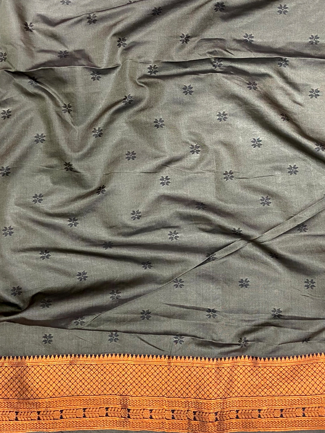 Lavender Soft Banarasi Katan Silk Saree