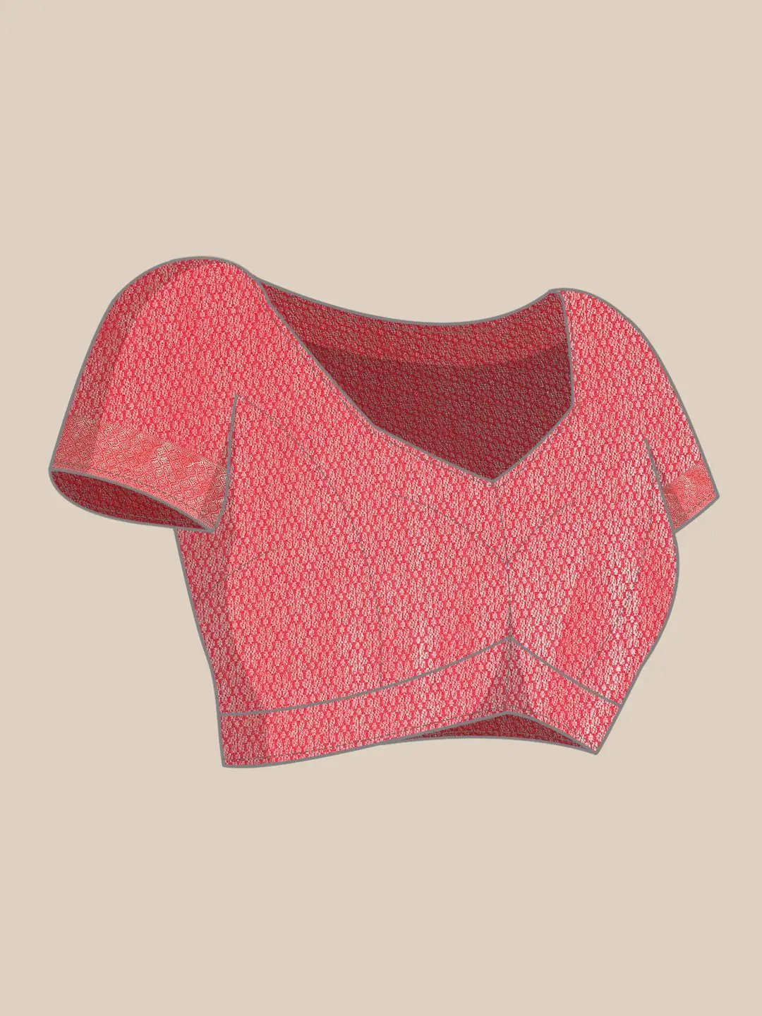 Banarasi Pattu Zari Border Ikkat Desine Silk Sarees