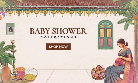Sarees for Baby Shower