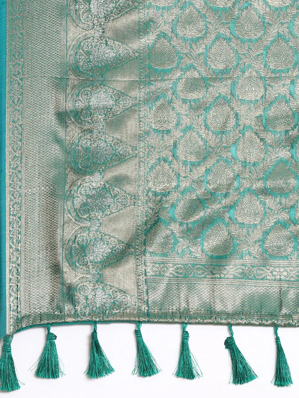 Banarasi Katan Tissue Silk Lehriya Desine Festive Wear Saree
