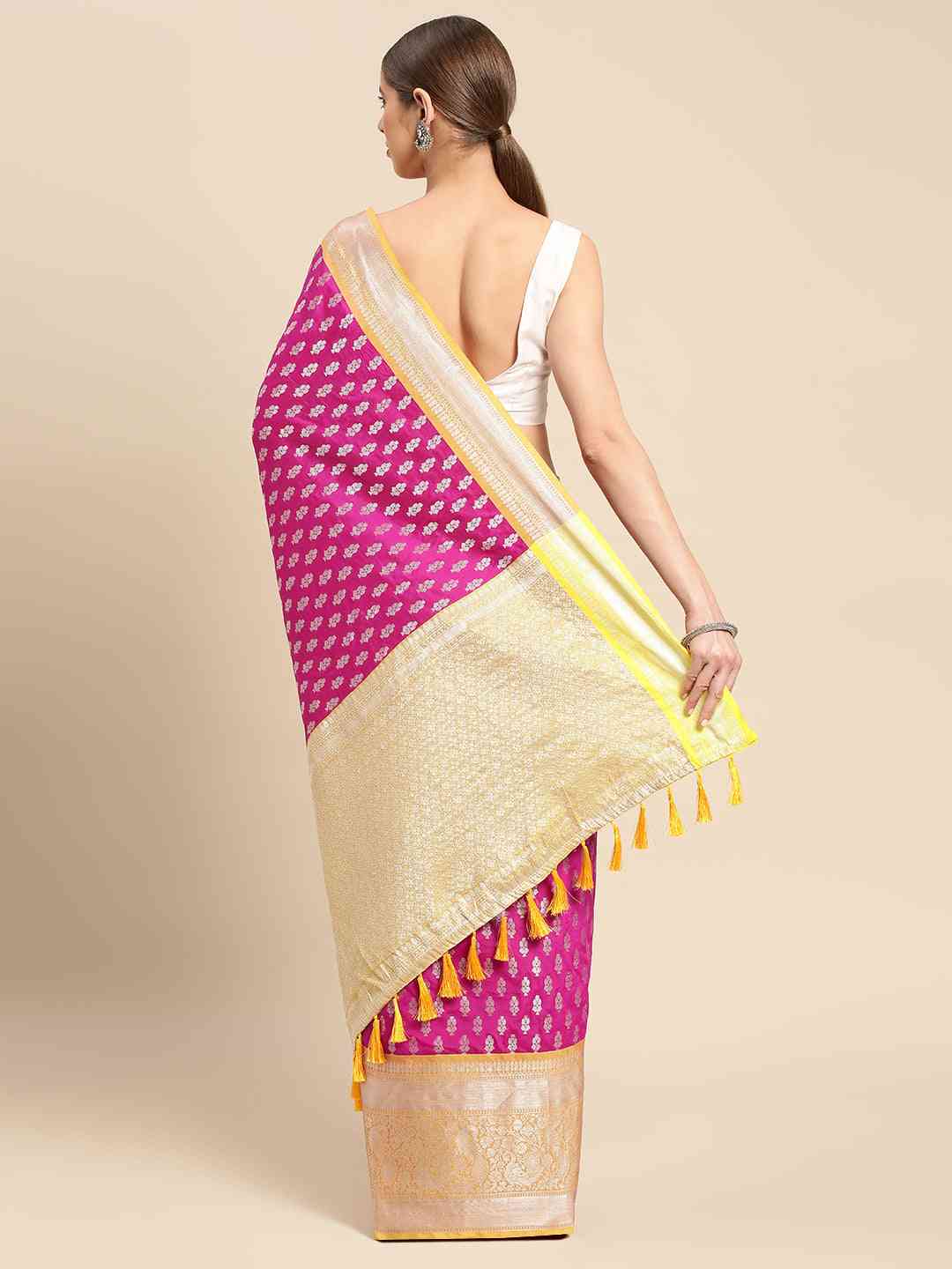 Banarasi Katan Silk Butti Design Saree