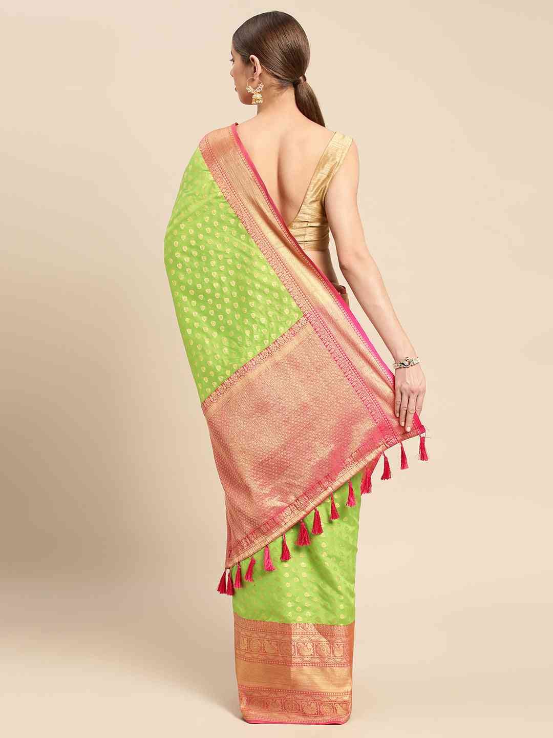 Banarasi Katan Silk Butti Design Saree