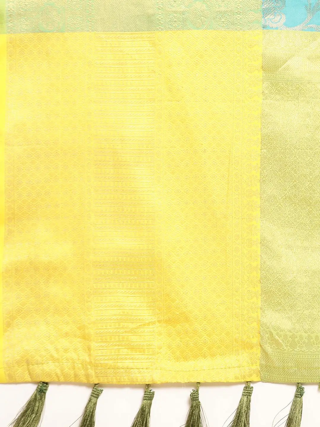 Banarasi Katan Silk Flower Design Saree