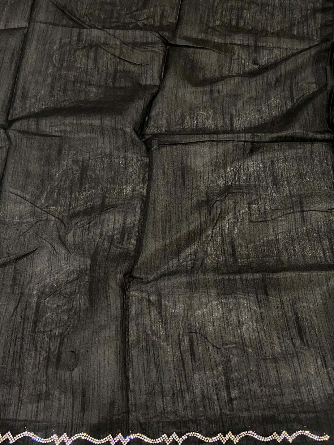 Black Rangoli Silk Saree