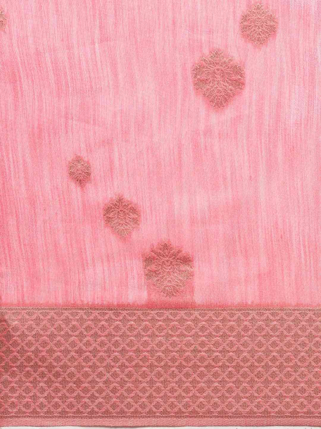 Bollywood Muvel Colour Woven Design Cotton Saree