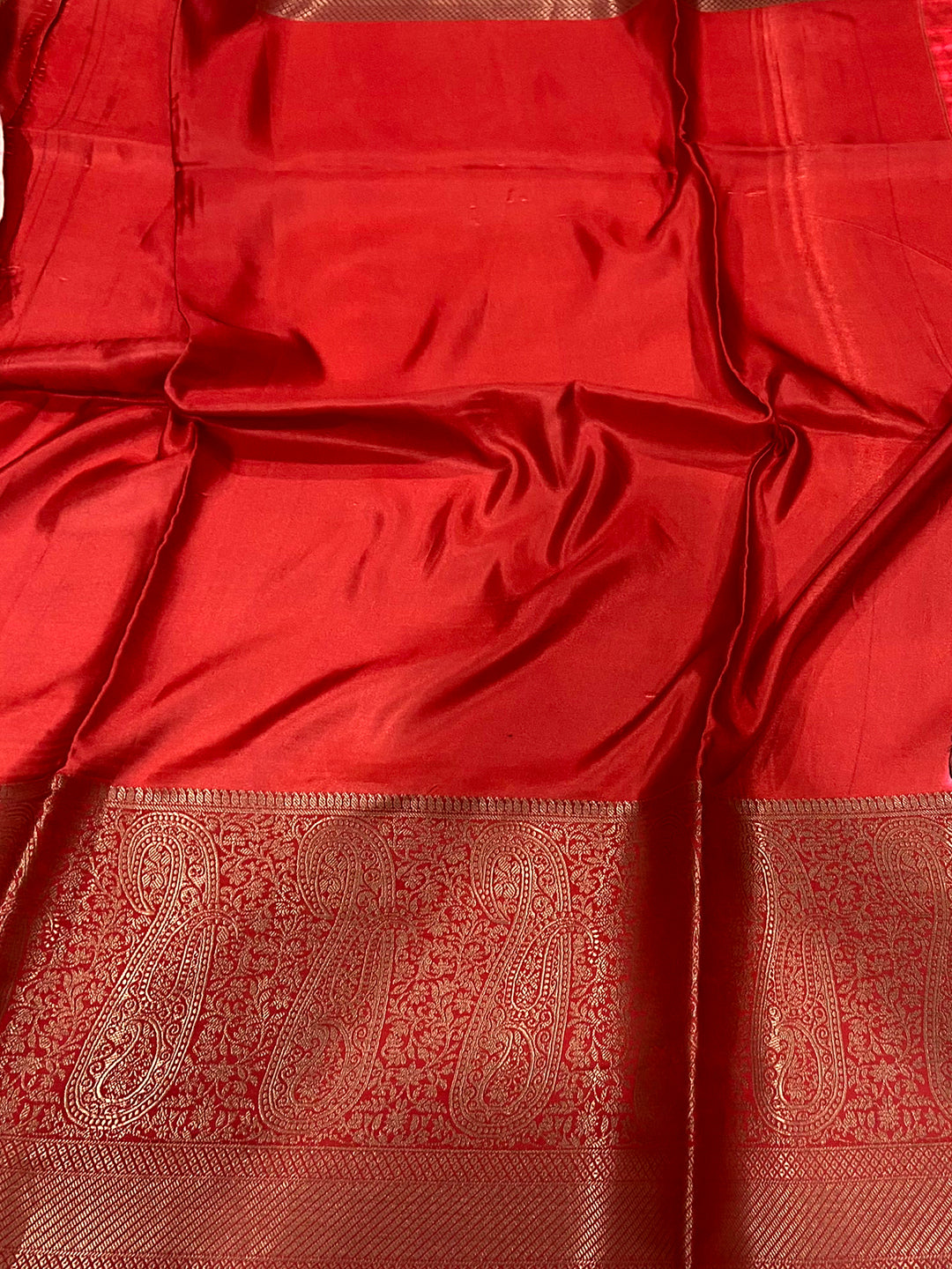 Blush Pink Charry Satin Floral Saree