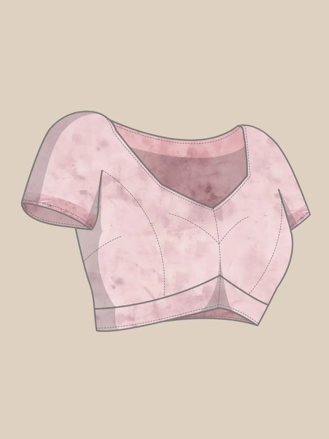 Organza With Satin Border Flower Print Party Wear Saree