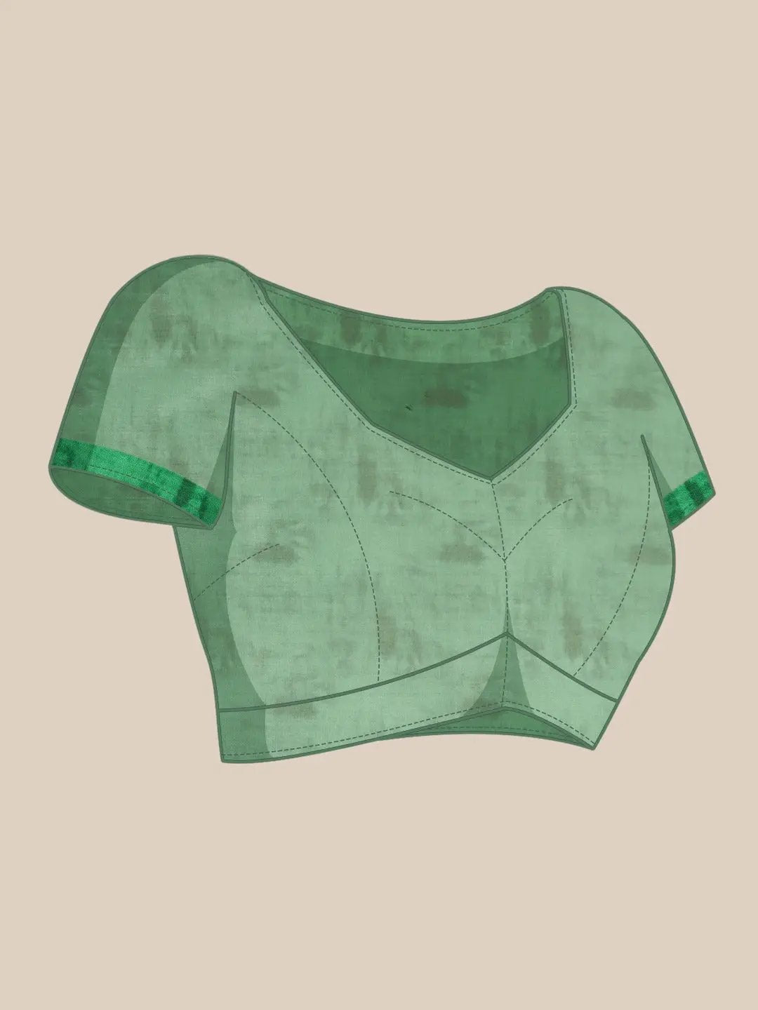 Organza With Satin Border Flower Print Party Wear Saree