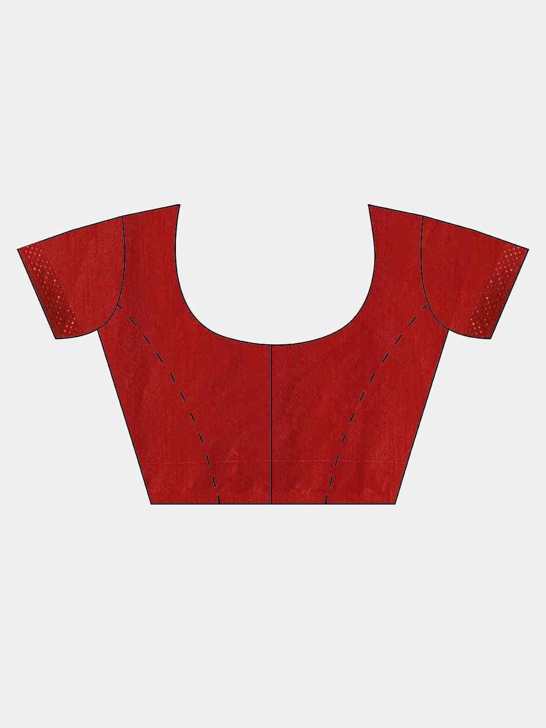 Poly Silk Navy Blue Saree with Embellished Border