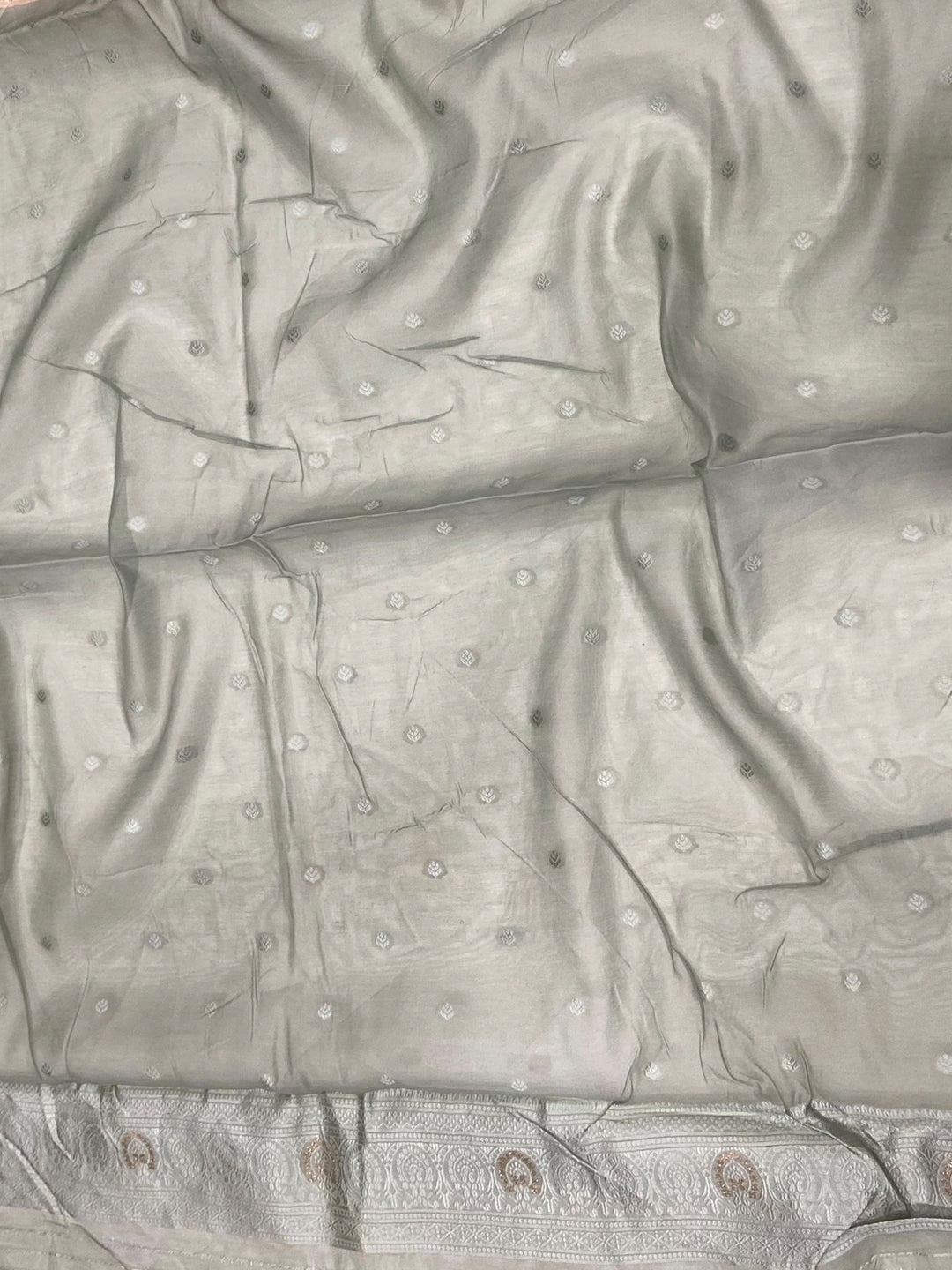 Lakhani Cotton Ombre Kalamkari Saree