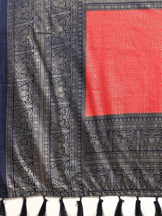 Design Soft Chanderi Silk Patola Design Festive Wear Saree