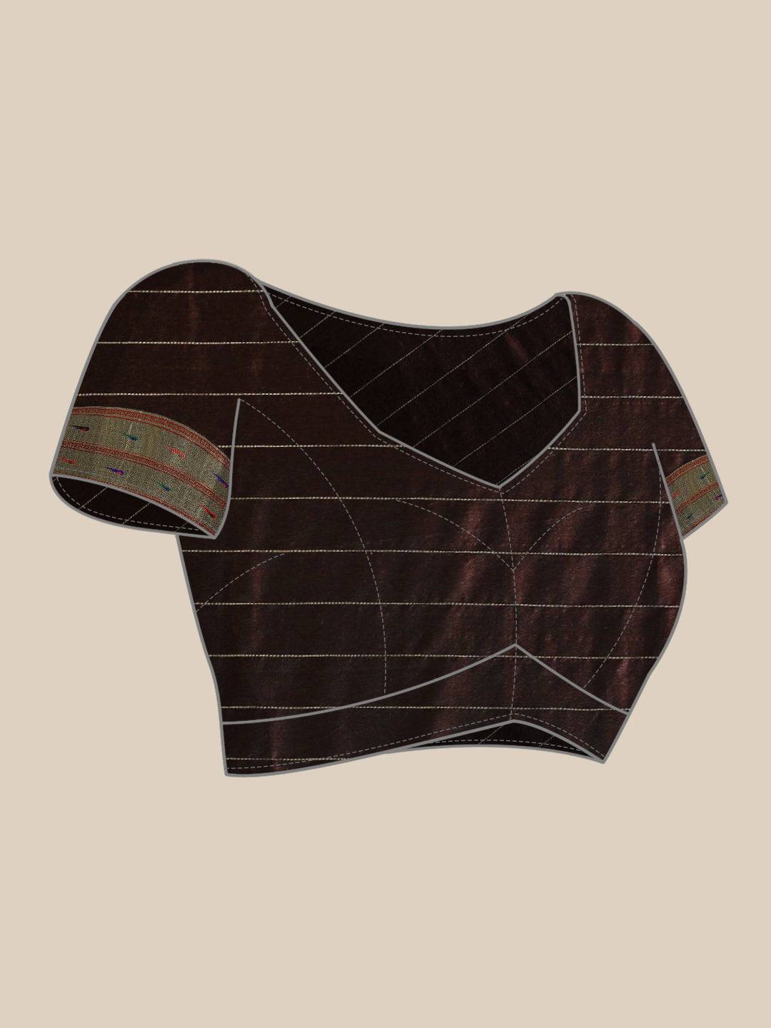 Yevla Paithani Minakari Silk Saree