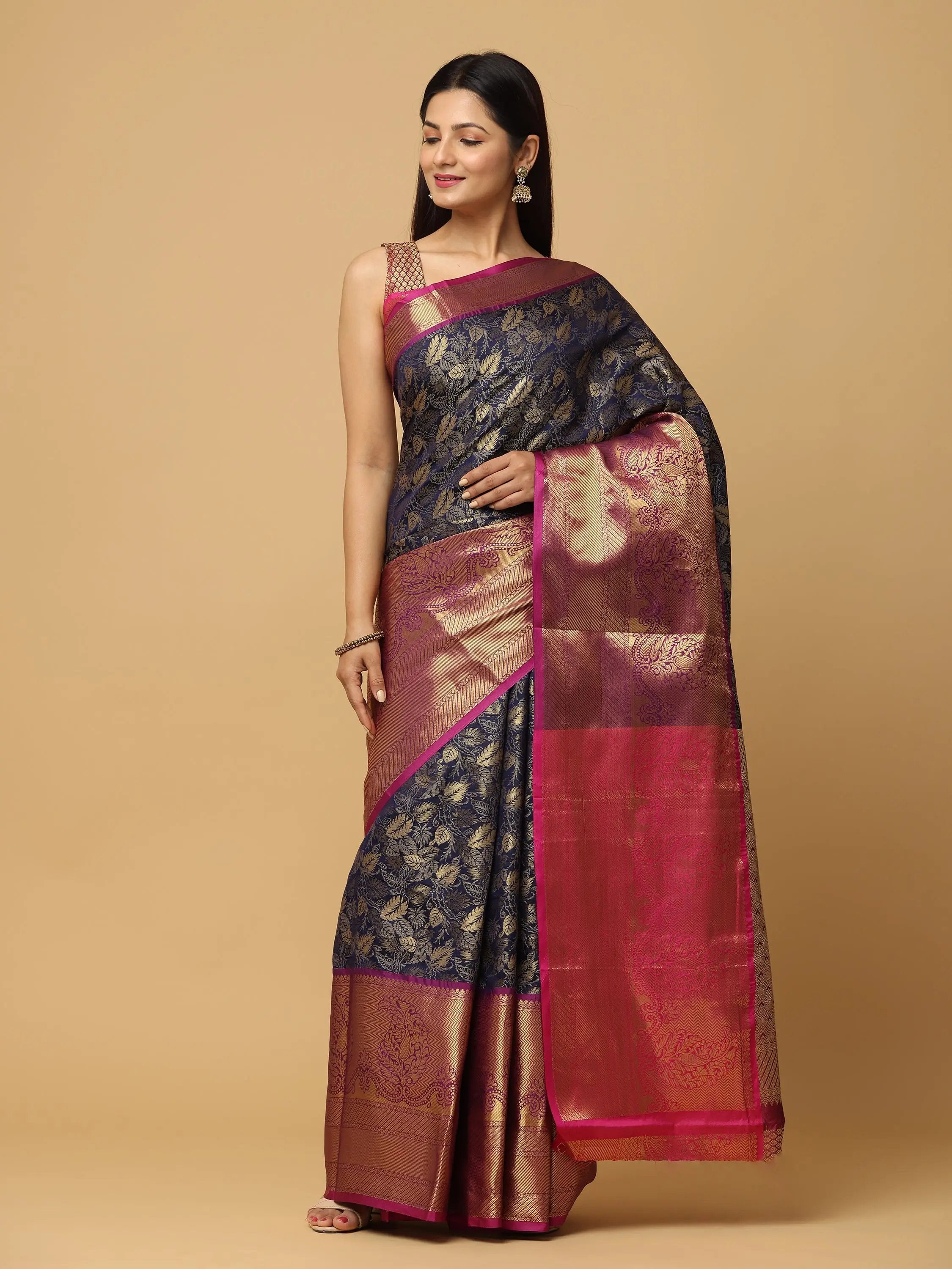 Banarasi Pattu Self Zari Weaving Saree