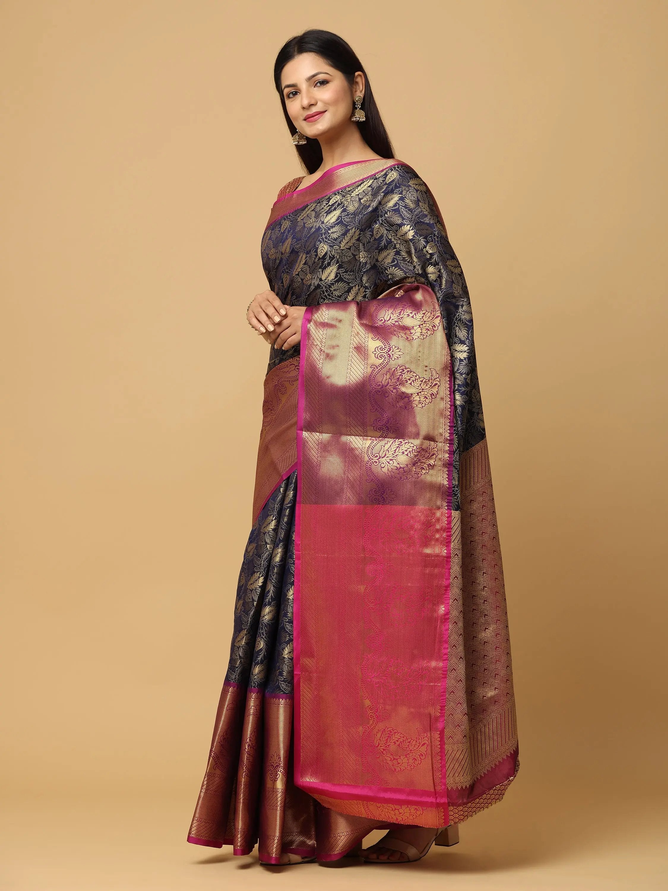 Banarasi Pattu Self Zari Weaving Saree