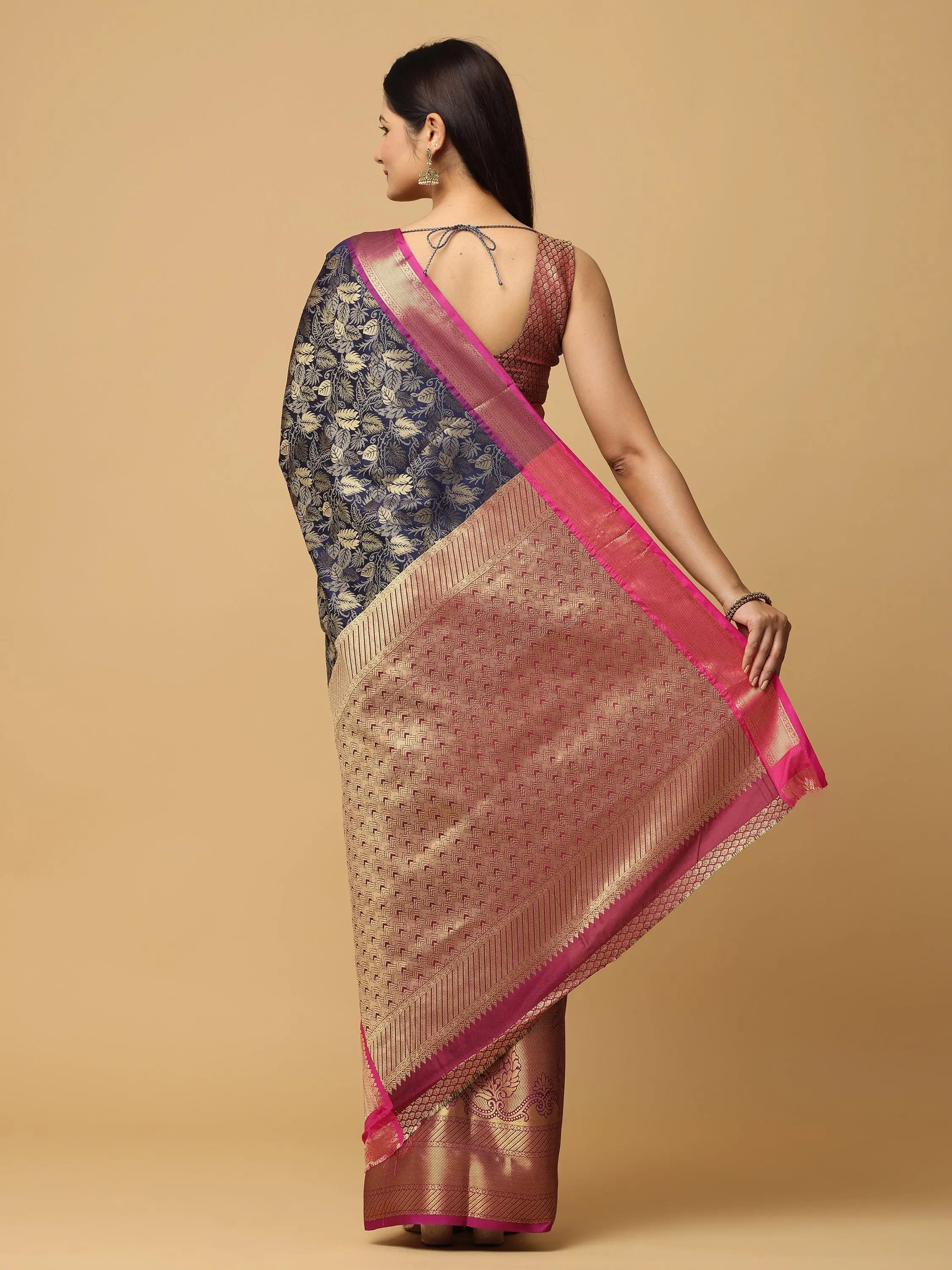 Banarasi Pattu Self Zari Weaving Saree