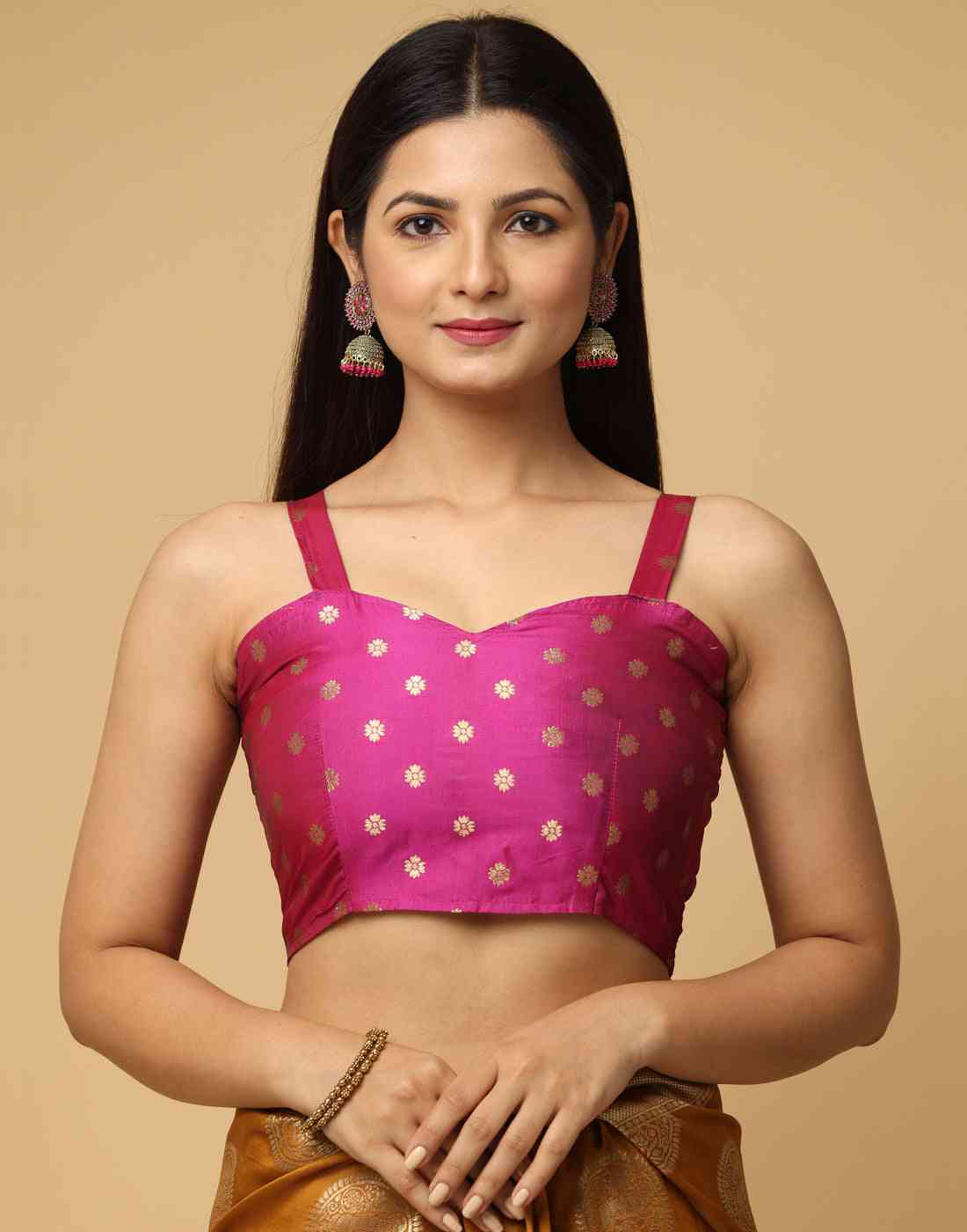 Pure Banarasi Katan Silk Kanchi Zari Weaving Saree