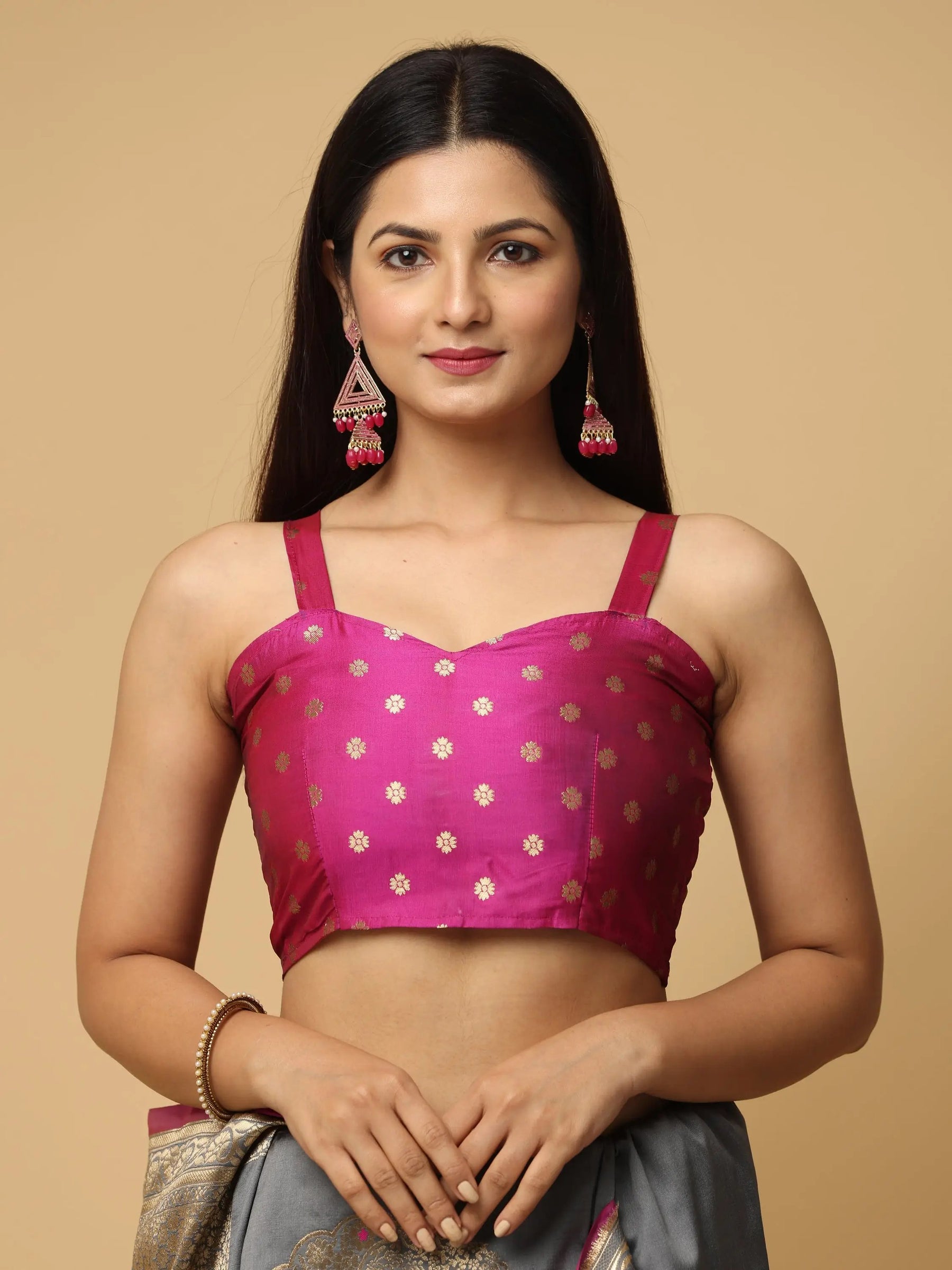 Pure Banarasi Katan Silk Kanchi Zari Weaving Saree
