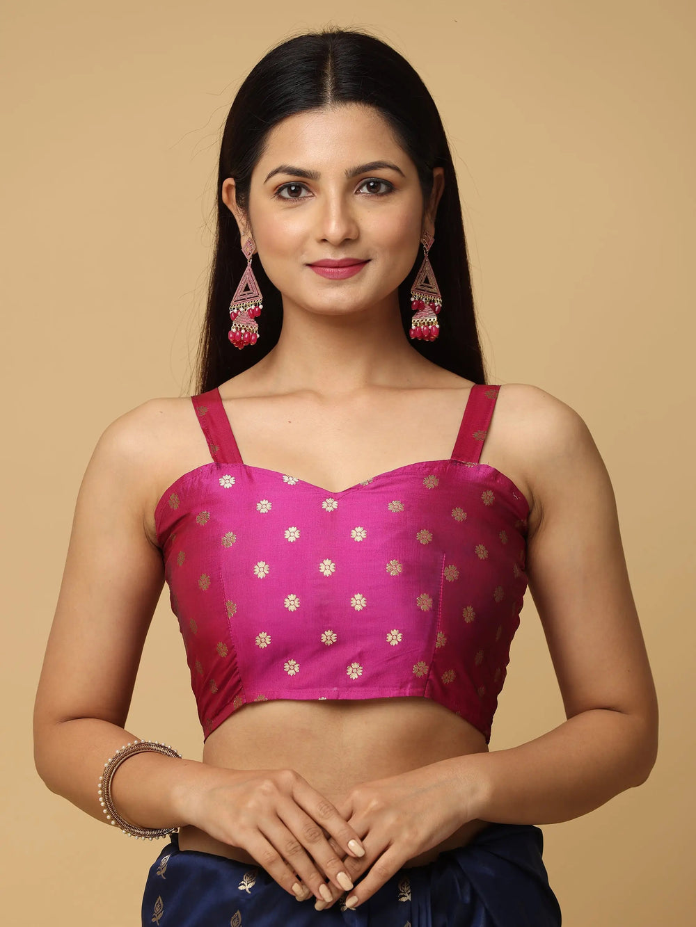 Pure Banarasi Katan Silk Kanchi Zari Weaving Saree