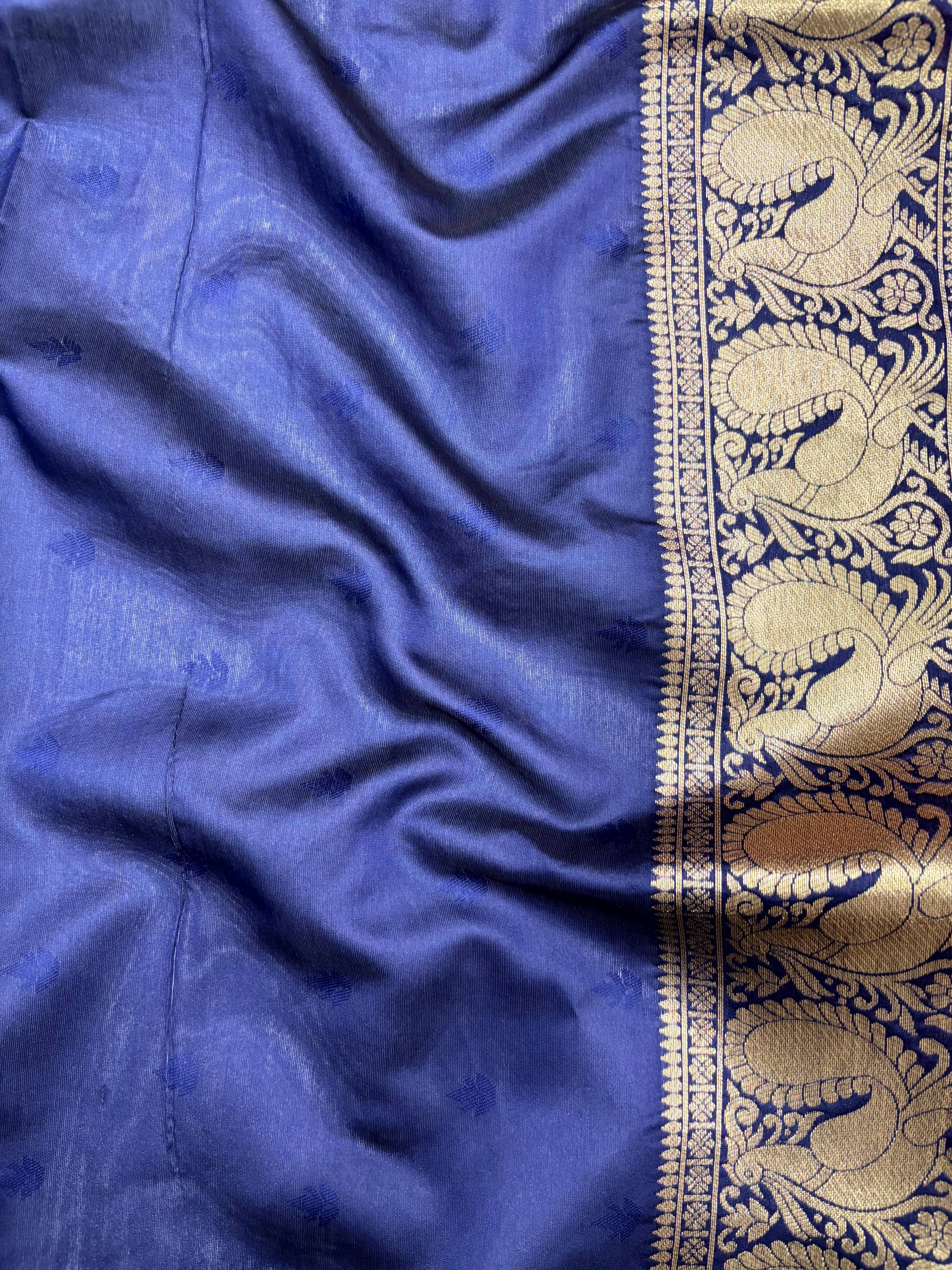 Royal Red Banarasi Silver Buttas Zari Weaving Saree