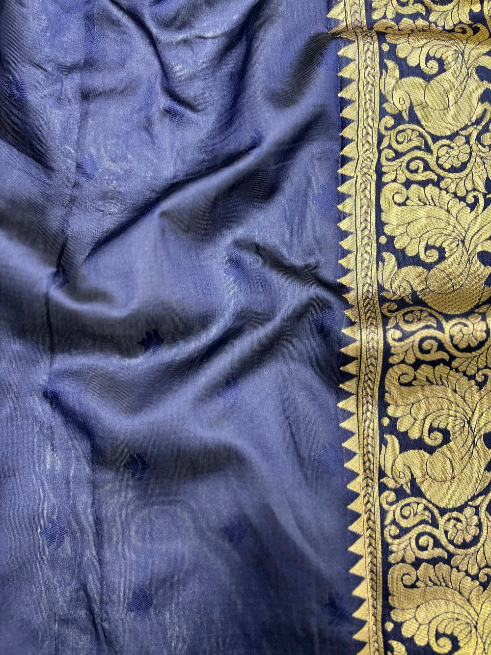 Peacock Green Banarasi Silk Saree